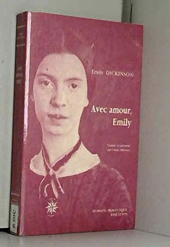 AVEC AMOUR EMILY LETTRES AUX AMIES INTIMES, de DICKINSON EMILY | portada del libro