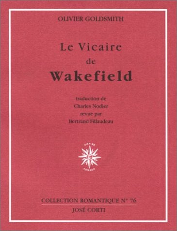LE VICAIRE DE WAKEFIELD, de GOLDSMITH OLIVE | portada del libro