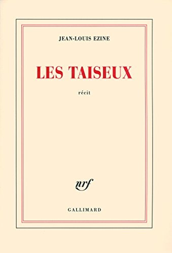 LES TAISEUX, de Jean-Louis Ezine | portada del libro