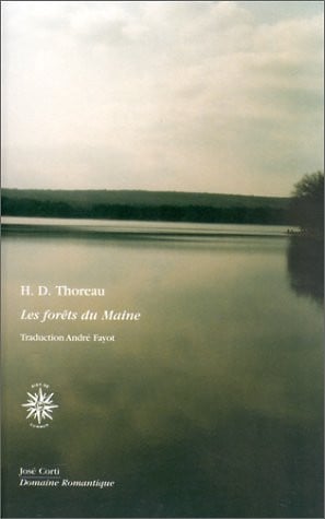LES FORETS DU MAINE, de THOREAU HENRY-D | portada del libro