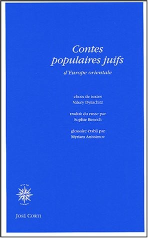 CONTES POPULAIRES JUIFS D EUROPE ORIENTALE, de DYMCHITZ VALERY | portada del libro