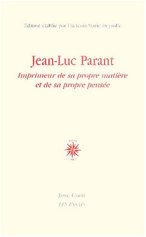 JEAN LUC PARANT, de DEYROLLE FRANCO | portada del libro