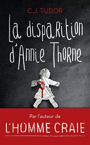 ISPARITION D ANNIE THORNE, de C. J. Tudor | portada del libro