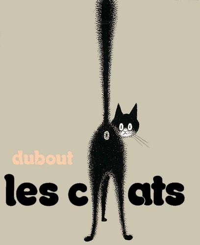 LES CHATS, de Albert Dubout | portada del libro