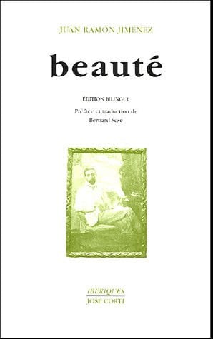BEAUTE EDITION BILINGUE, de Juan Ramón Jiménez | portada del libro