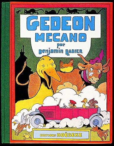 GEDEON MECANO, de Benjamin Rabier | portada del libro