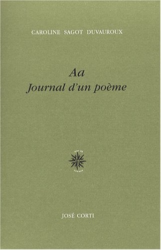AA, de SAGOT DUVAUROUX | portada del libro