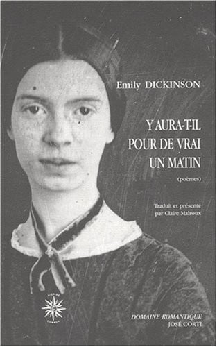 Y AURA T IL VRAIMENT UN MATIN ?, de DICKINSON EMILY | portada del libro