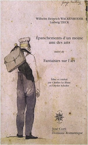 EPANCHEMENTS D UN MOINE AMI DES ARTS, de WACKENRODER WIL | portada del libro
