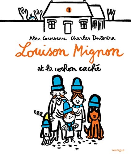 LOUISON MIGNON ET LE COCHON CACHE, de Alex Cousseau | portada del libro