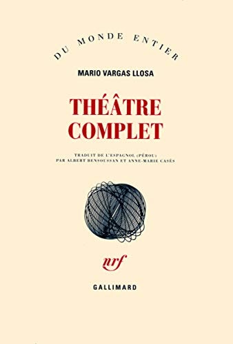 THEATRE COMPLET, de Vargas Llosa | portada del libro