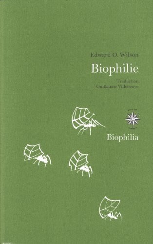 BIOPHILIE, de WILSON EDWARD O | portada del libro