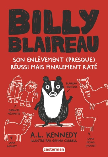 BILLY BLAIREAU T1 SON ENLEVEMENT (PRESQUE) REUSSI MAIS FINAL, de A. L. Kennedy | portada del libro