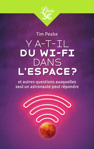A T IL DU WI FI DANS L E, de Tim Peake | portada del libro