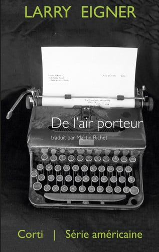 DE L AIR PORTEUR, de EIGNER LARRY | portada del libro