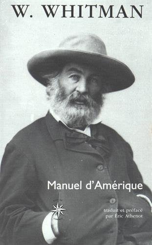MANUEL D AMERIQUE, de WHITMAN WALT | portada del libro