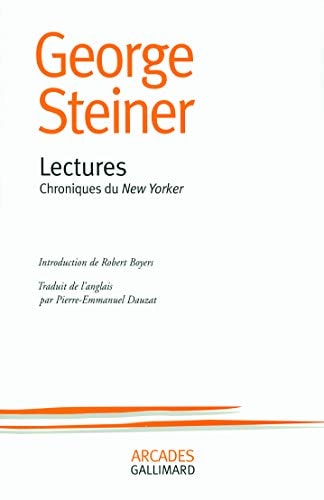 LECTURES STEINER, de George Steiner | portada del libro