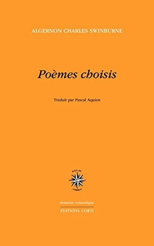 POEMES CHOISIS, de SWINBURNE ALGER | portada del libro