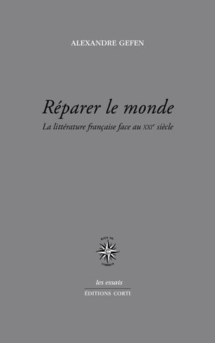 REPARER LE MONDE, de GEFEN ALEXANDRE | portada del libro