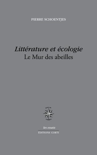 LITTERATURE ET ECOLOGIE, de SCHOENTJES PIER | portada del libro