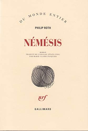NEMESIS, de Philip Roth | portada del libro