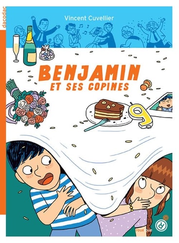 BENJAMIN ET SES COPINES, de Vincent Cuvellier | portada del libro