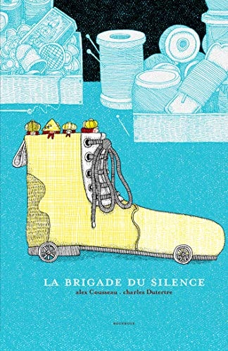LA BRIGADE DU SILENCE, de Alex Cousseau | portada del libro