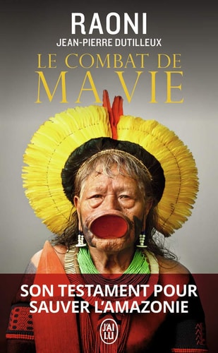 OMBAT DE MA VIE, de Raoni | portada del libro