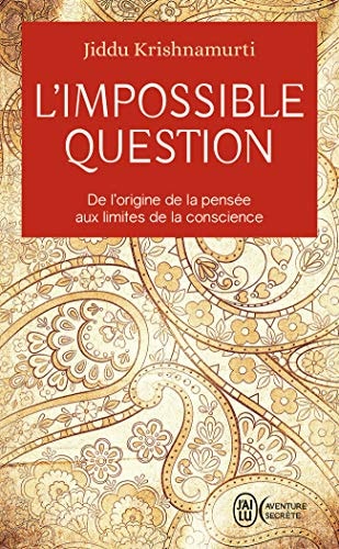 MPOSSIBLE QUESTION, de Jiddu Krishnamurti | portada del libro