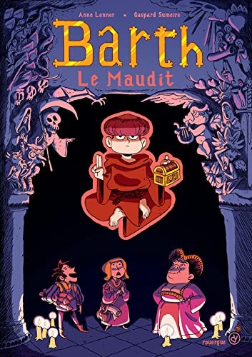 BARTH LE MAUDIT, de Anne Lenner | portada del libro