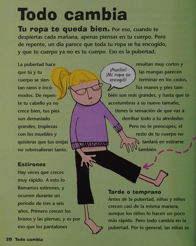 PELOS POR TODOS LADOS. UN LIBRO SOBRE ESO DE CRECER, de Jacqui Bailey | portada del libro