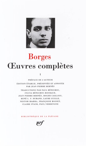 OEUVRES COMPLETES T1, de Jorge Luis Borges | portada del libro