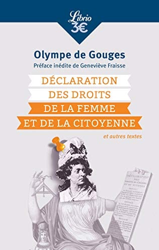 ECLARATION DES DROITS DE LA F, de Olympe de Gouges | portada del libro