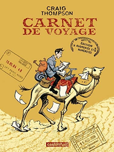 CARNET DE VOYAGES (NE 2018), de Craig Thompson | portada del libro