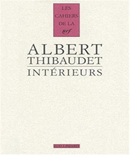 INTERIEURS, de Thibaudet | portada del libro