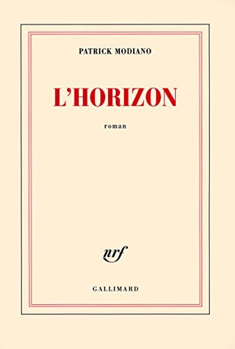 L'HORIZON, de Patrick Modiano | portada del libro