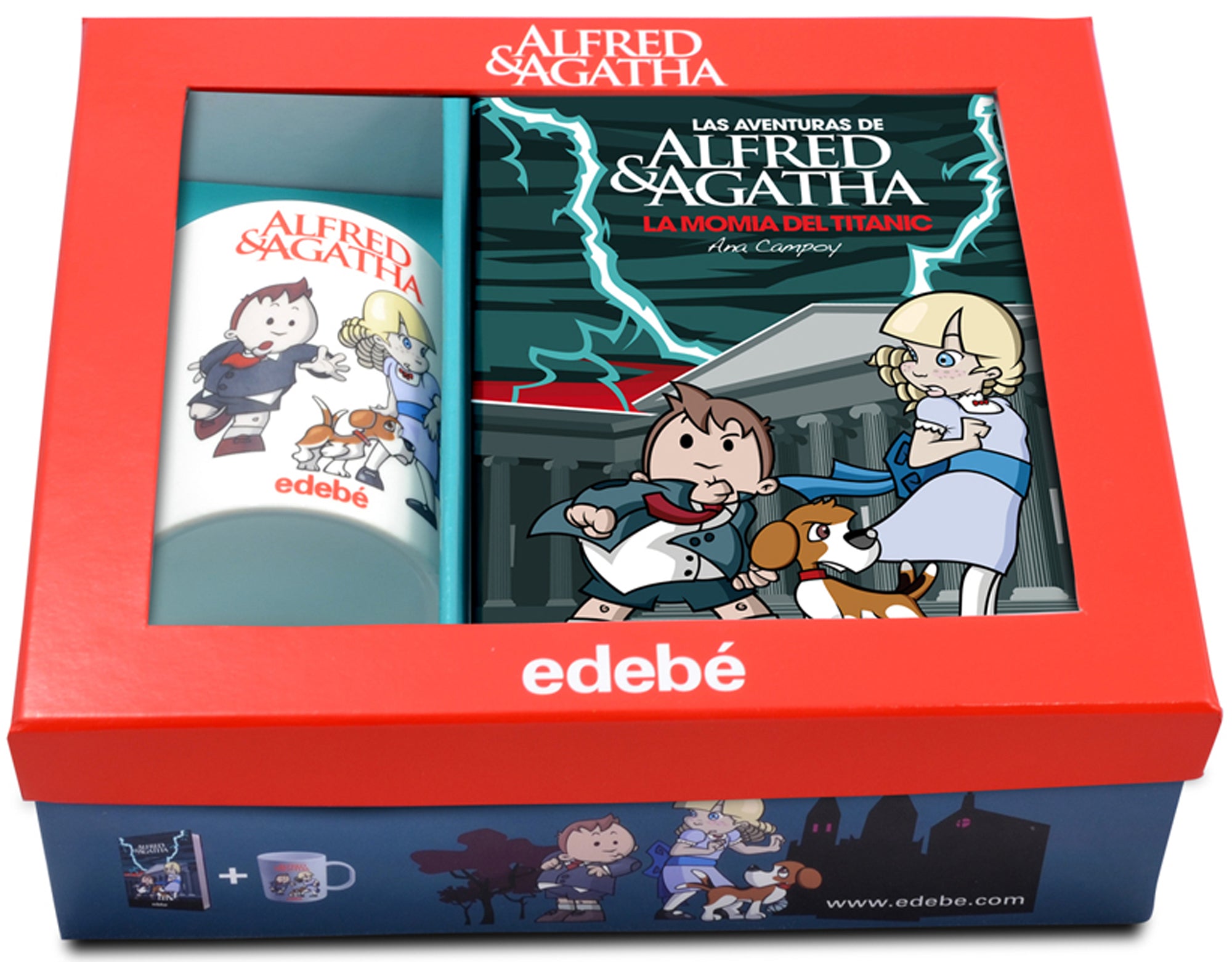 Caja regalo ALFRED & AGATHA | portada del libro