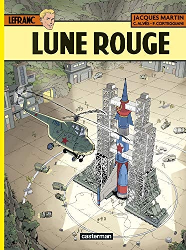 LEFRANC -30- LUNE ROUGE, de François Corteggiani | portada del libro