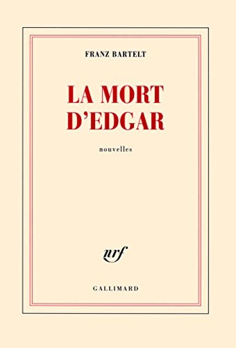 LA MORT D'EDGAR, de Franz Bartelt | portada del libro