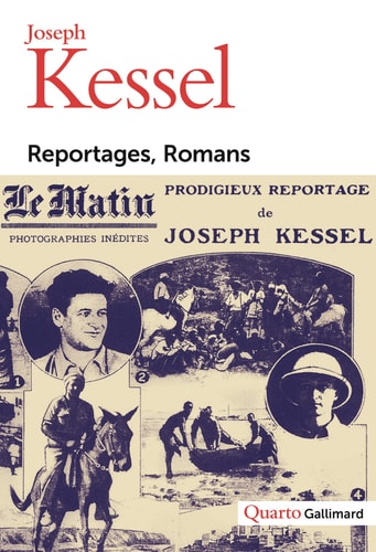 REPORTAGES ROMANS, de Joseph Kessel | portada del libro