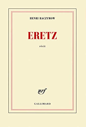 ERETZ, de Raczymow | portada del libro
