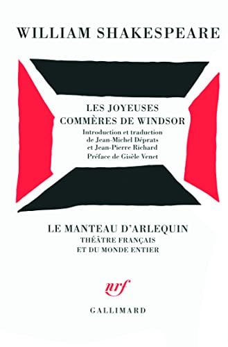 JOYEUSES COMM DE WINDS, de William Shakespeare | portada del libro