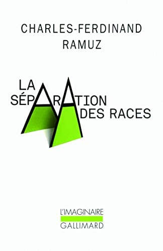 LA SEPARATION DES RACES, de Charles Ferdinand Ramuz | portada del libro
