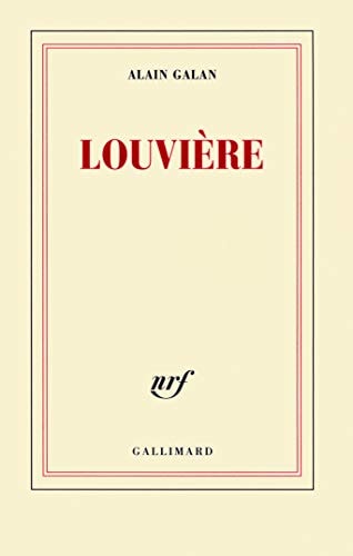 LOUVIERE, de Alain Galan | portada del libro