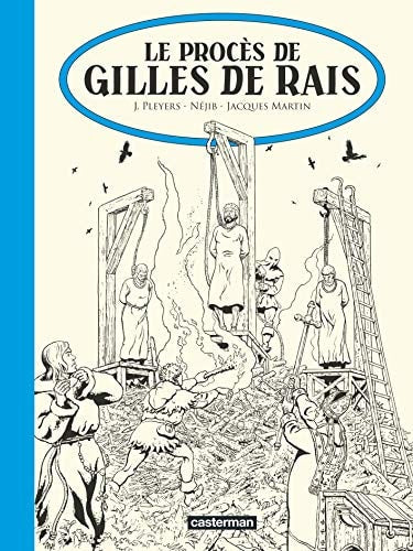 JHEN -17- LE PROCES DE GILLES DE RAIS EDITION NOIR ET BLANC, de Néjib | portada del libro