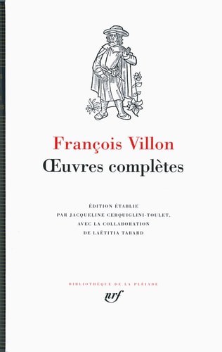 OEUVRES COMPLETES, de François Villon | portada del libro