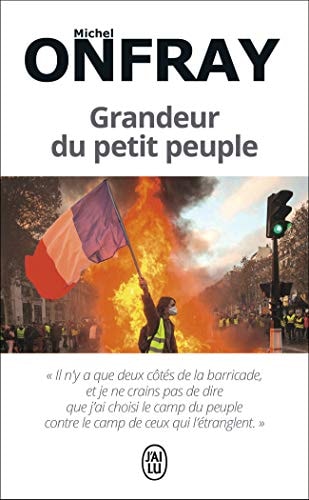 Grandeur du petit peuple - Heurs et malheurs des Gilets jeunes -, de Michel Onfray | portada del libro