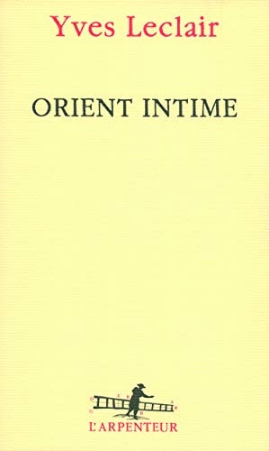 ORIENT INTIME, de Yves Leclair | portada del libro