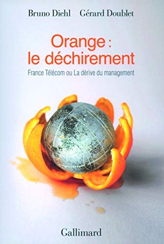 ORANGE LE DECHIREMENT, de Bruno Diehl | portada del libro
