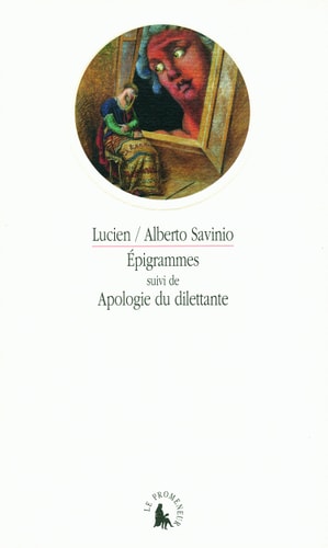 EPIGRAMMES/APOLOGIE DU DILETTANTE, de Lucian (of Samosata.) | portada del libro